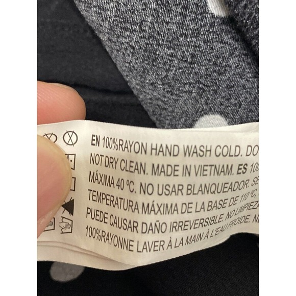 Forever 21 Black Polka Dot Dressy Wide Leg Romper Medium Button Suspenders - Picture 5 of 14